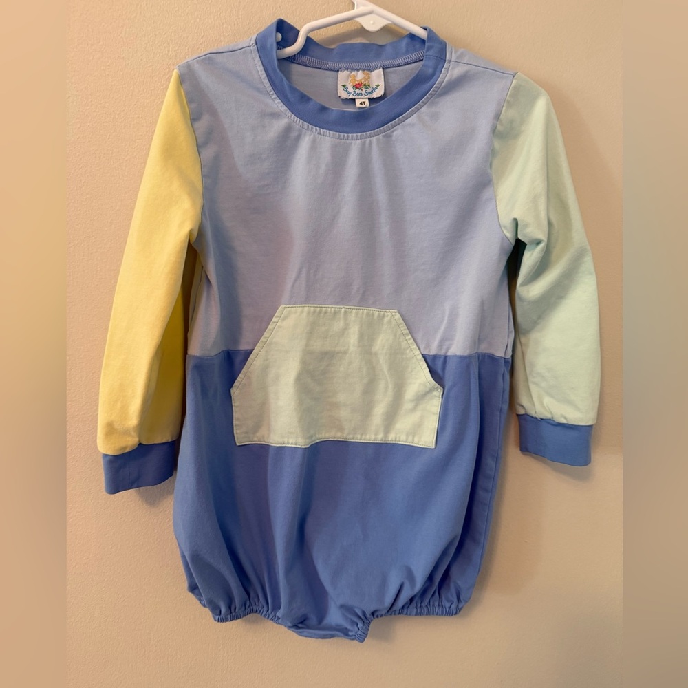 Busy Bees Smocks Colorful Long Sleeve Kids Top